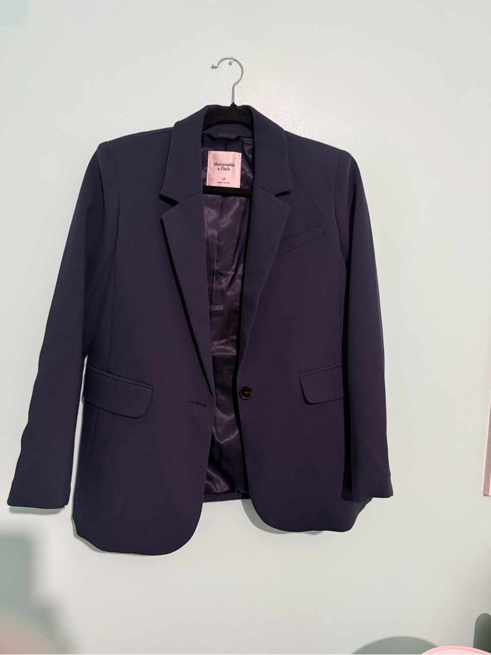 Abercrombie & Fitch Navy Women’s  Blazer